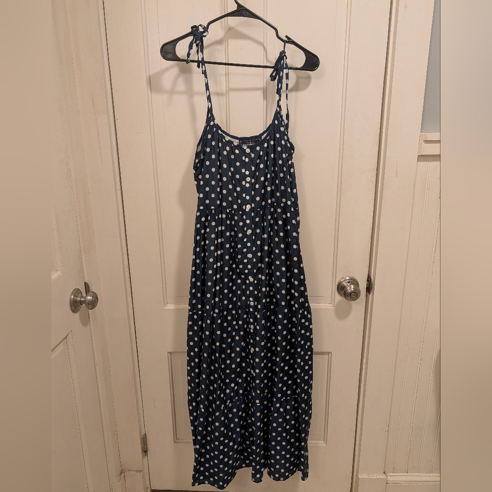 Kiel James Patrick Grace Polka Dot Maxi Dress - Picture 5 of 10